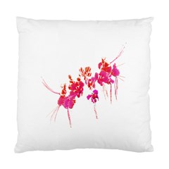 Minimal Floral Print Standard Cushion Case (two Sides) by dflcprints