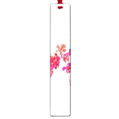 Minimal Floral Print Large Book Marks by dflcprints