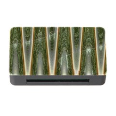 Green Brown Zigzag Memory Card Reader With Cf