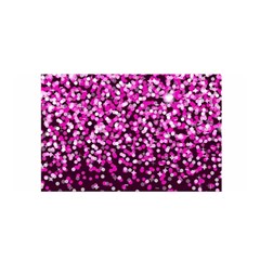 Pink Glitter Rain Satin Wrap by KirstenStar