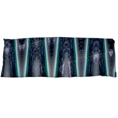 Blue Turquoise Zigzag Pattern Body Pillow Case (dakimakura)