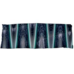 Blue Turquoise Zigzag Pattern Body Pillow Case Dakimakura (two Sides)