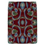 Fancy Maroon Blue Design Flap Covers (L)  Front