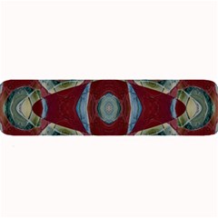 Fancy Maroon Blue Design Large Bar Mats