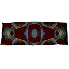 Fancy Maroon Blue Design Body Pillow Case Dakimakura (two Sides)