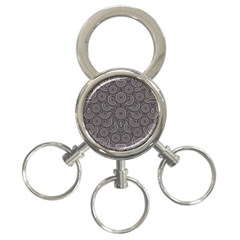 Geometric Boho Print 3-ring Key Chains by dflcprints