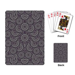 Geometric Boho Print Playing Card by dflcprints