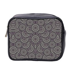 Geometric Boho Print Mini Toiletries Bag 2-side by dflcprints