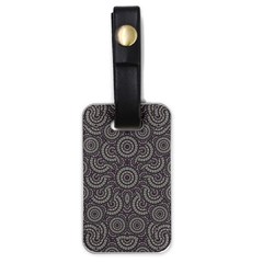 Geometric Boho Print Luggage Tags (one Side)  by dflcprints