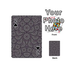 Geometric Boho Print Playing Cards 54 (mini)  by dflcprints