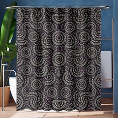 Geometric Boho Print Shower Curtain 60  X 72  (medium) 