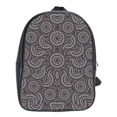 Geometric Boho Print School Bags (xl)  by dflcprints