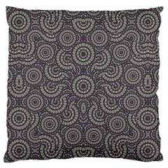 Geometric Boho Print Large Flano Cushion Case (one Side)