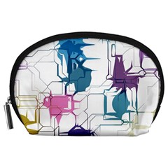 Cracked Wall                                 Accessory Pouch by LalyLauraFLM