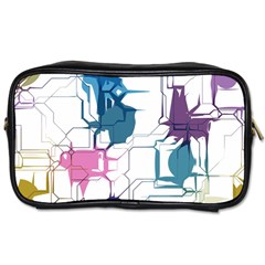 Cracked Wall                                 Toiletries Bag (two Sides) by LalyLauraFLM