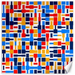 Colorful Shapes                                  			canvas 20  X 20  by LalyLauraFLM