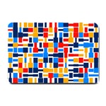 Colorful shapes                                  			Small Doormat 24 x16  Door Mat