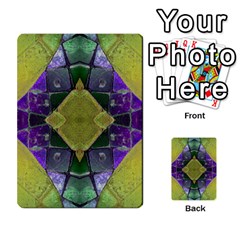 Purple Yellow Stone Abstract Multi-purpose Cards (rectangle)  by BrightVibesDesign