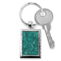 Tropical Hawaiian Pattern Key Chains (rectangle)  by dflcprints