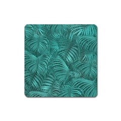 Tropical Hawaiian Pattern Square Magnet by dflcprints