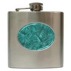 Tropical Hawaiian Pattern Hip Flask (6 Oz) by dflcprints