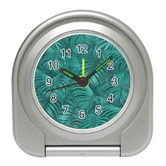 Tropical Hawaiian Pattern Travel Alarm Clocks by dflcprints