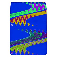 Colorful Wave Blue Abstract Flap Covers (s)  by BrightVibesDesign