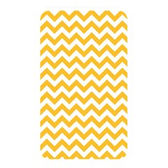 Sunny Yellow & White Zigzag Pattern Memory Card Reader (rectangular)