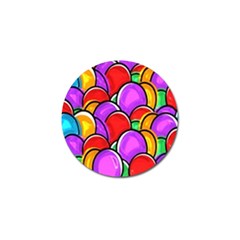 Colored Easter Eggs Golf Ball Marker by StuffOrSomething