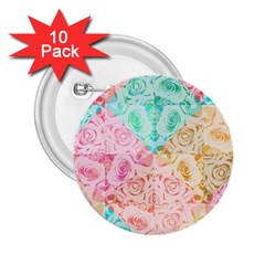 A Rose Is A Rose 2 25  Buttons (10 Pack) 