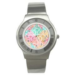 A Rose Is A Rose Stainless Steel Watch