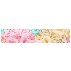 A Rose Is A Rose Flano Scarf (small) by hennigdesign