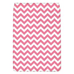 Soft Pink & White Zigzag Pattern Removable Flap Cover (l) by Zandiepants