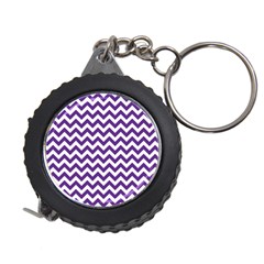 Royal Purple & White Zigzag Pattern Measuring Tape by Zandiepants