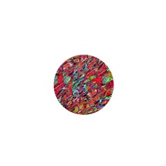 Expressive Abstract Grunge 1  Mini Buttons by dflcprints