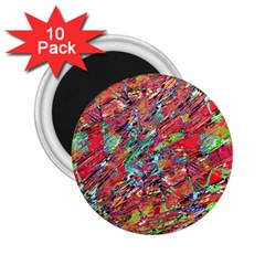 Expressive Abstract Grunge 2 25  Magnets (10 Pack)  by dflcprints