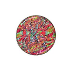 Expressive Abstract Grunge Hat Clip Ball Marker (4 Pack) by dflcprints