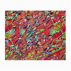 Expressive Abstract Grunge Small Glasses Cloth (2-side) by dflcprints