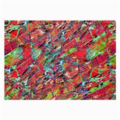 Expressive Abstract Grunge Large Glasses Cloth by dflcprints