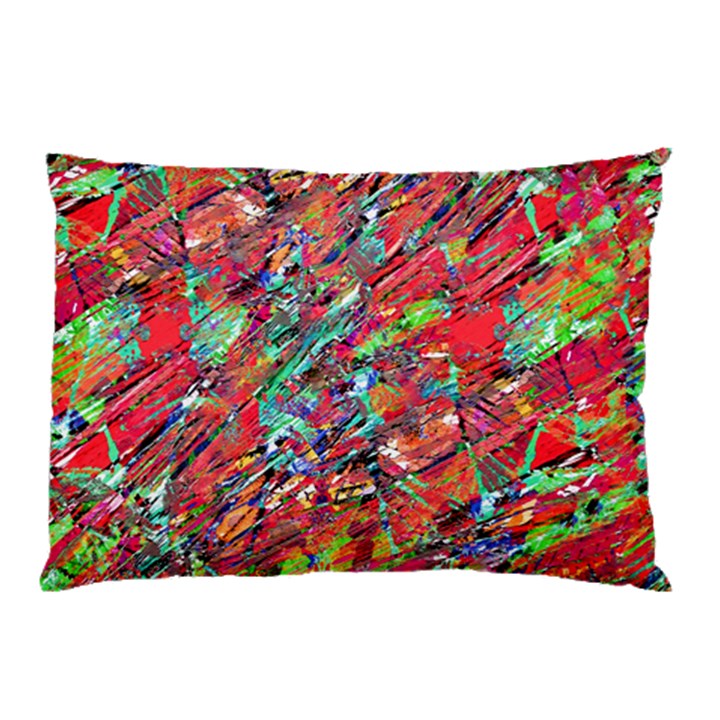 Expressive Abstract Grunge Pillow Case