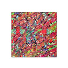 Expressive Abstract Grunge Satin Bandana Scarf