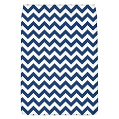 Navy Blue & White Zigzag Pattern Removable Flap Cover (L)