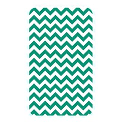 Emerald Green & White Zigzag Pattern Memory Card Reader (rectangular) by Zandiepants