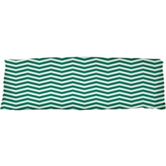 Emerald Green & White Zigzag Pattern Samsung Galaxy S I9008 Hardshell Case by Zandiepants