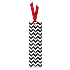 Black & White Zigzag Pattern Small Book Mark by Zandiepants