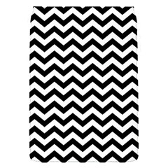 Black & White Zigzag Pattern Removable Flap Cover (s) by Zandiepants