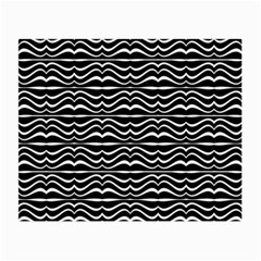 Modern Zebra Pattern Small Glasses Cloth