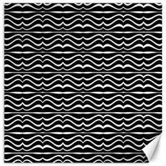 Modern Zebra Pattern Canvas 16  x 16  