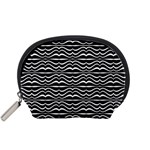 Modern Zebra Pattern Accessory Pouches (Small)  Front