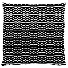 Modern Zebra Pattern Standard Flano Cushion Case (one Side) by dflcprints